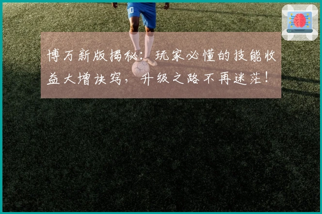 博万新版揭秘：玩家必懂的技能收益大增诀窍，升级之路不再迷茫！